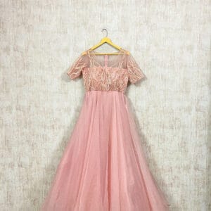 Peach Gown