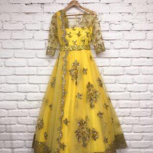Sunflower Yellow Gown