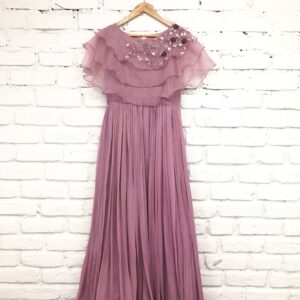 Lilac Ruffled Gown