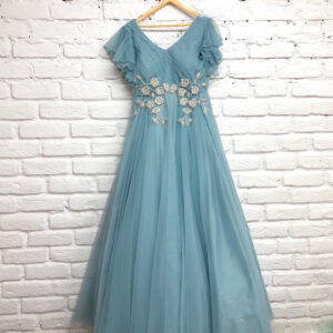 Silver Sky Gown