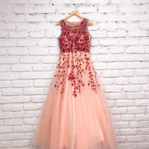 Ruby Blossom Gown