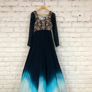Navy Twilight Ombre Dress