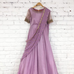Draped Gown
