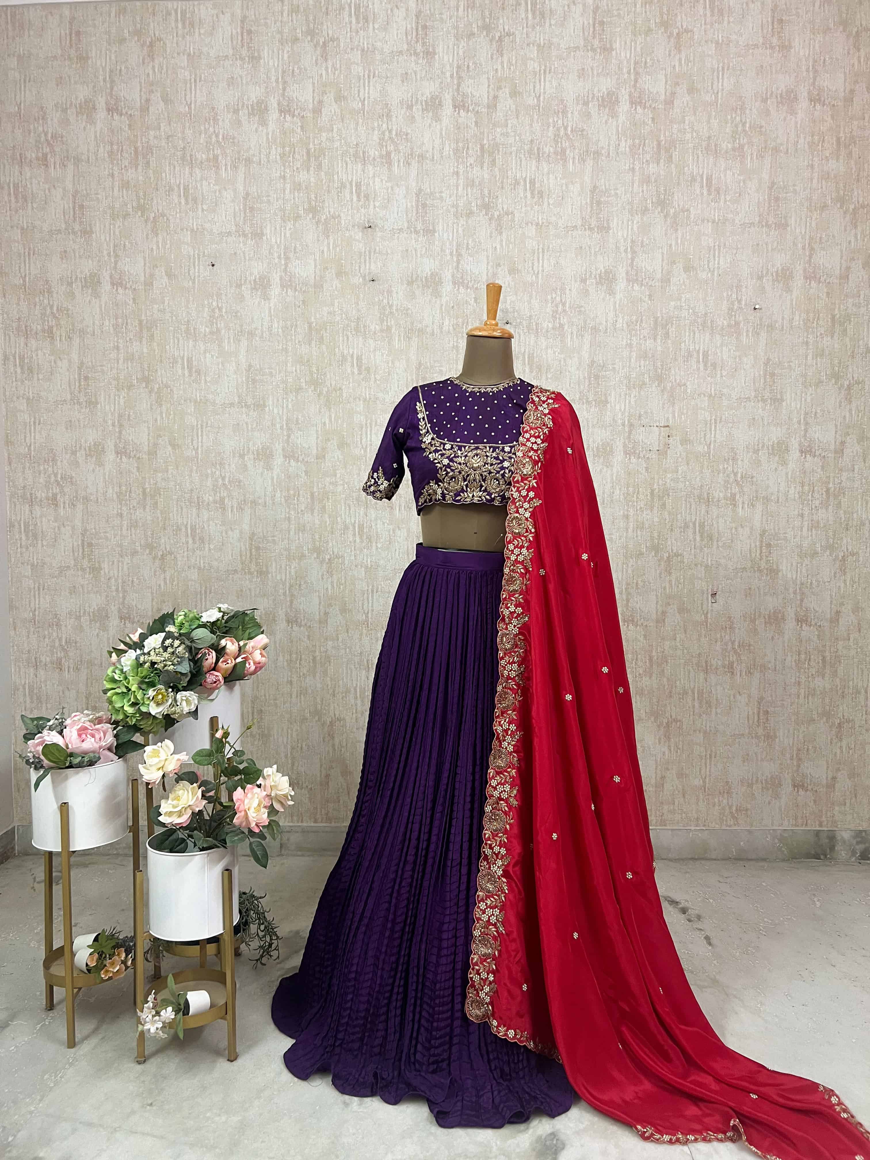 Jewel Toned Lehenga