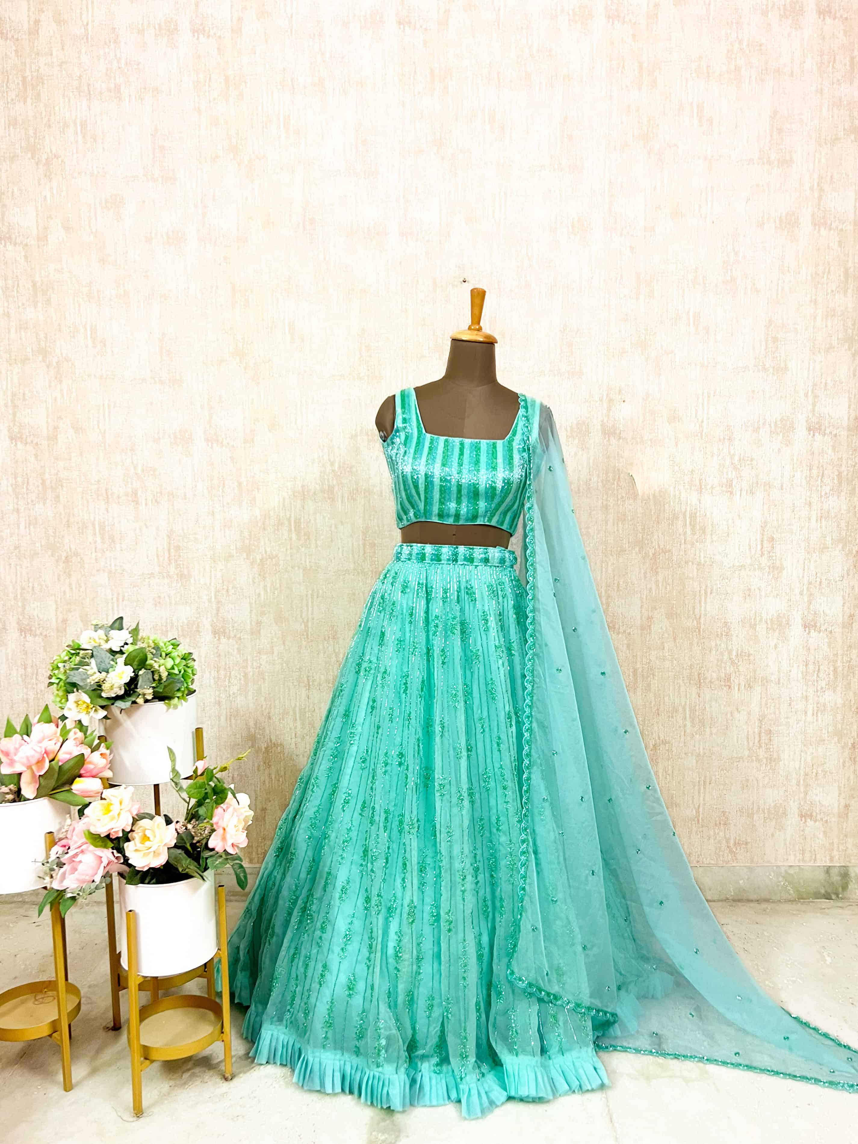 Ocean Dream Lehenga