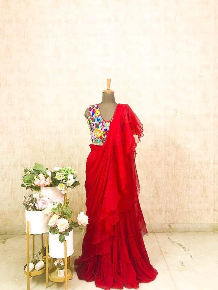 Crimson Ruffle