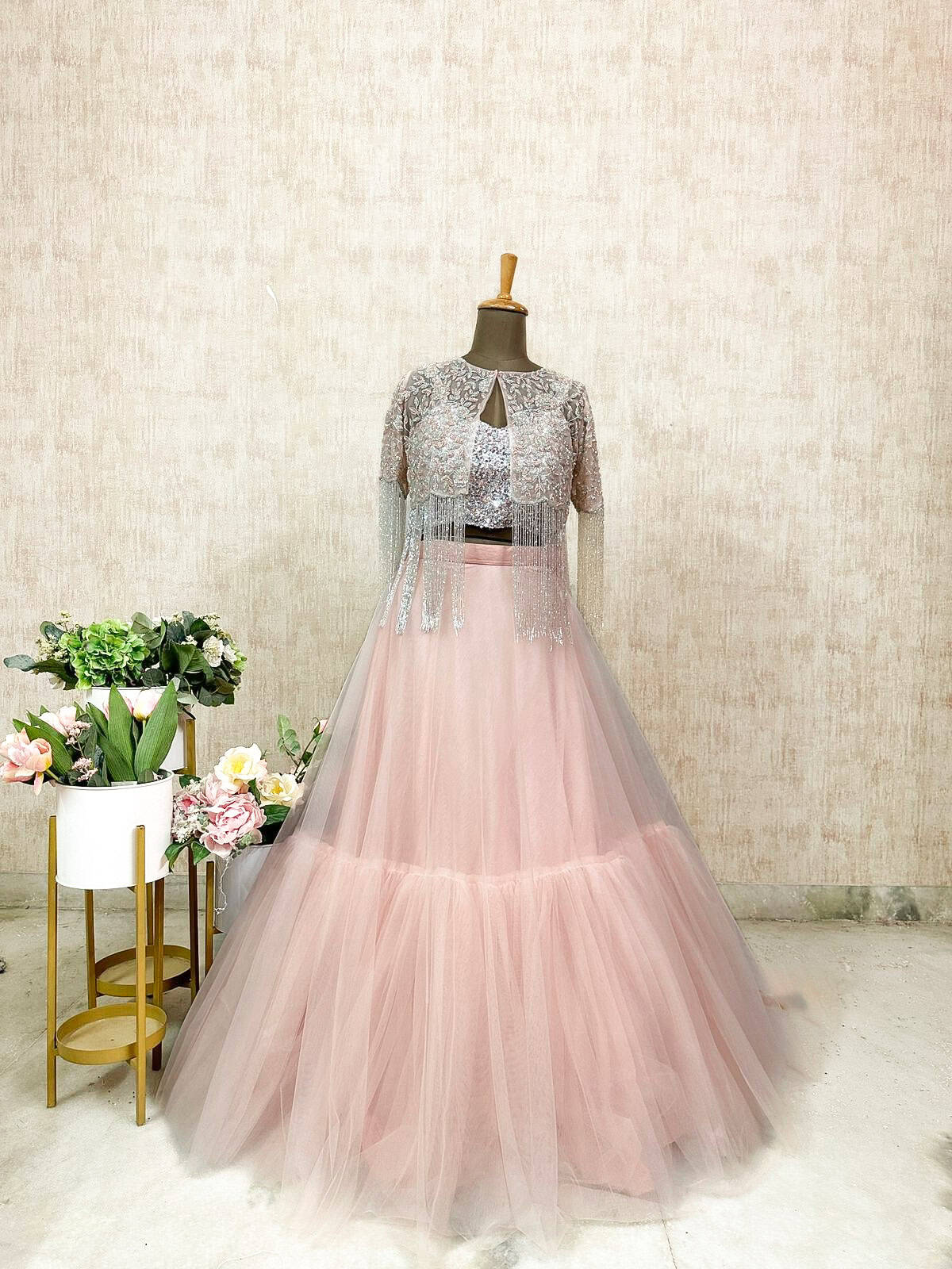 Glimmering Garden Lehenga