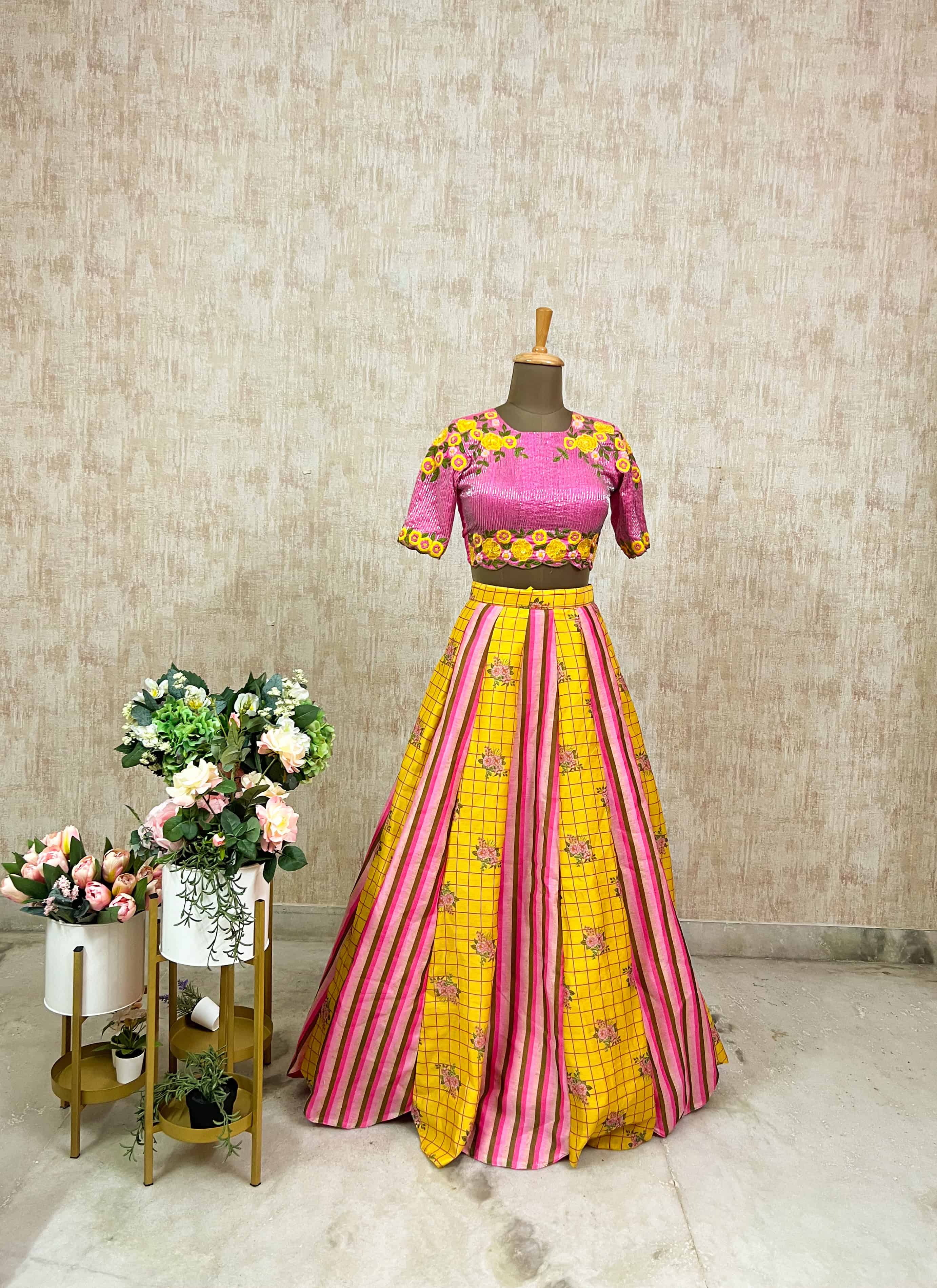 Sunny Blossom Lehenga Set