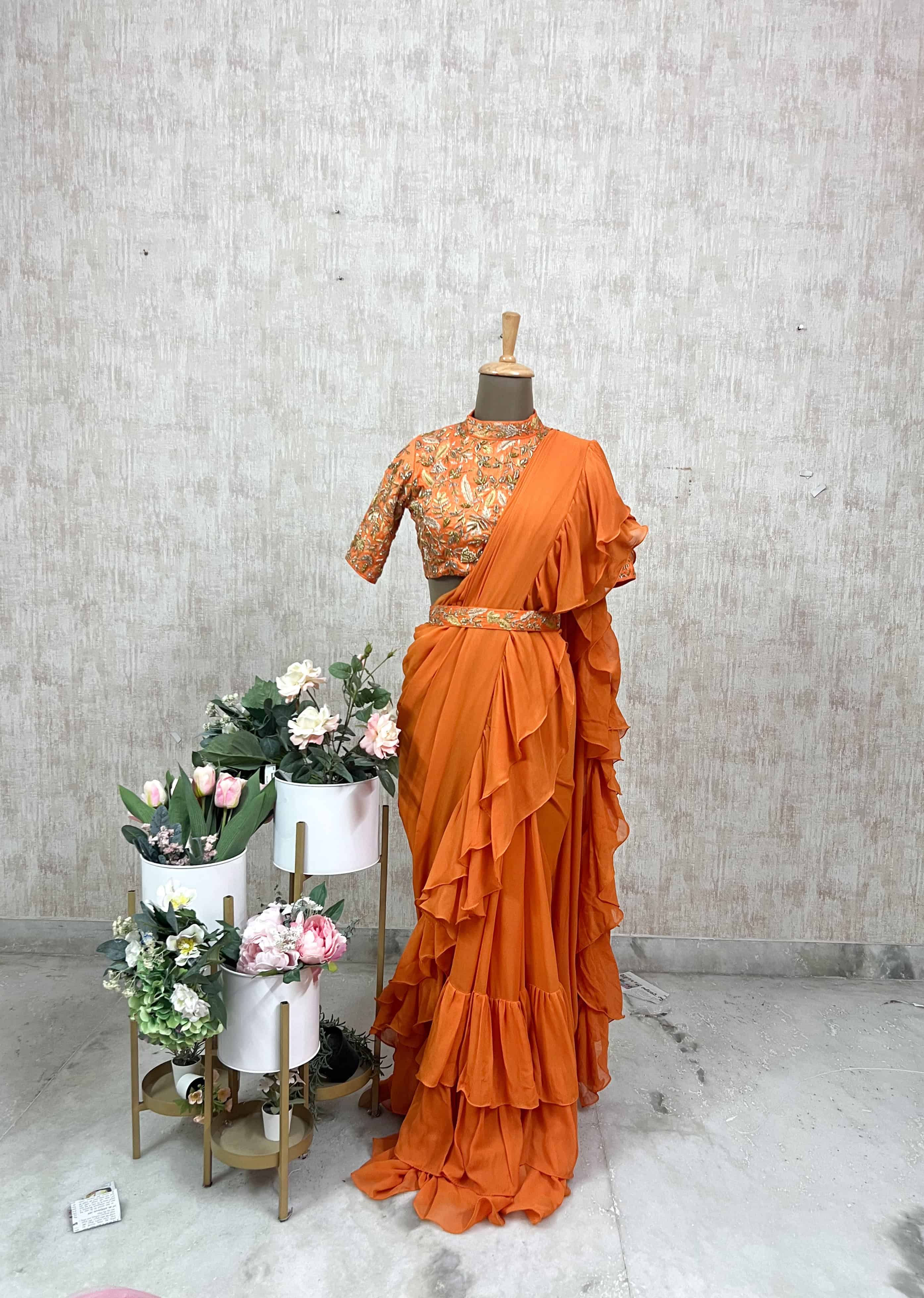 Tangerine Ruffle